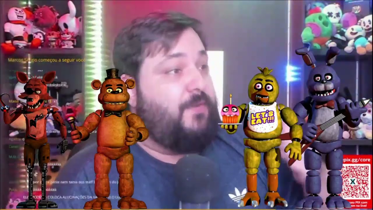 ESPECIAL DE NATAL Core dando rage em FNAF Security Breach