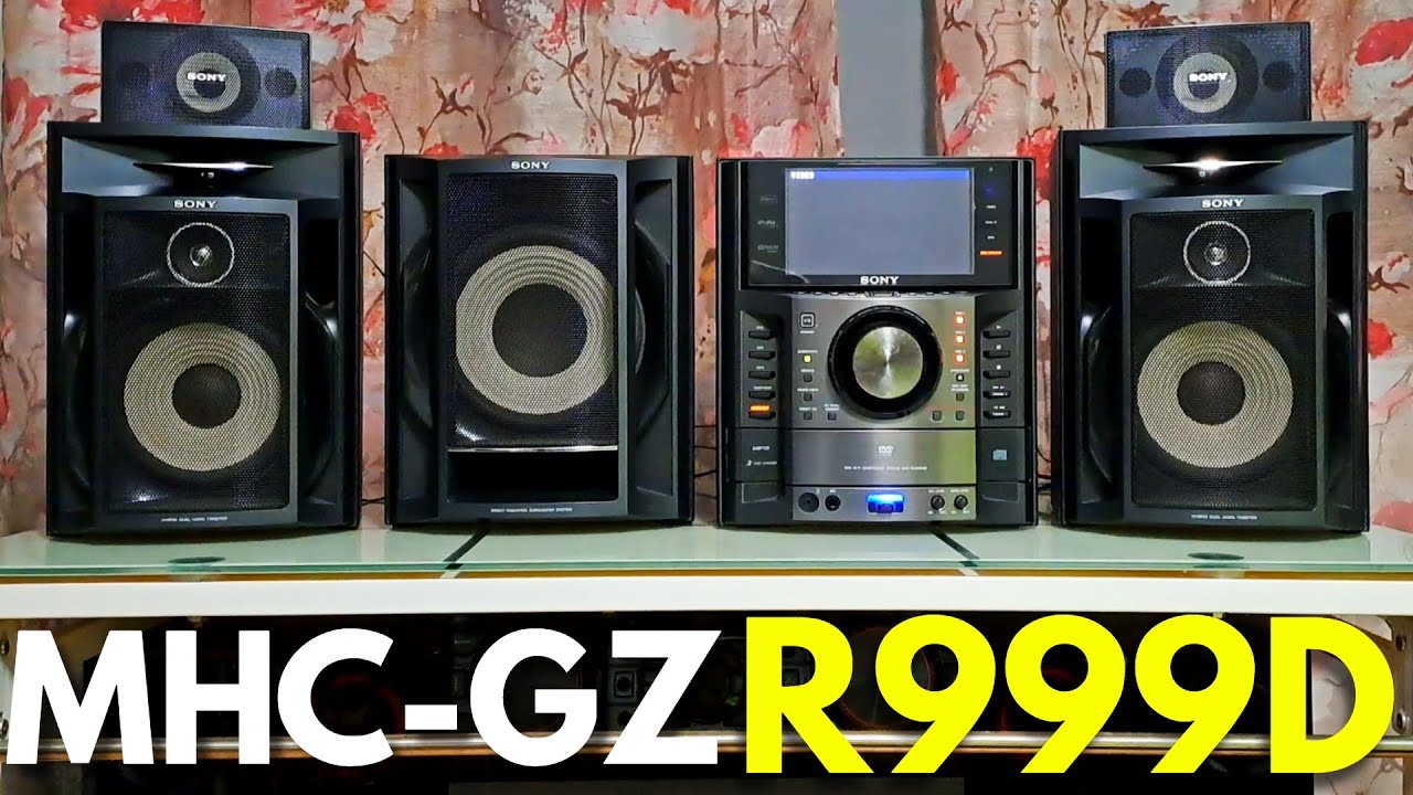 😱SONY MHC GZR999D BASS MONSTER🔥