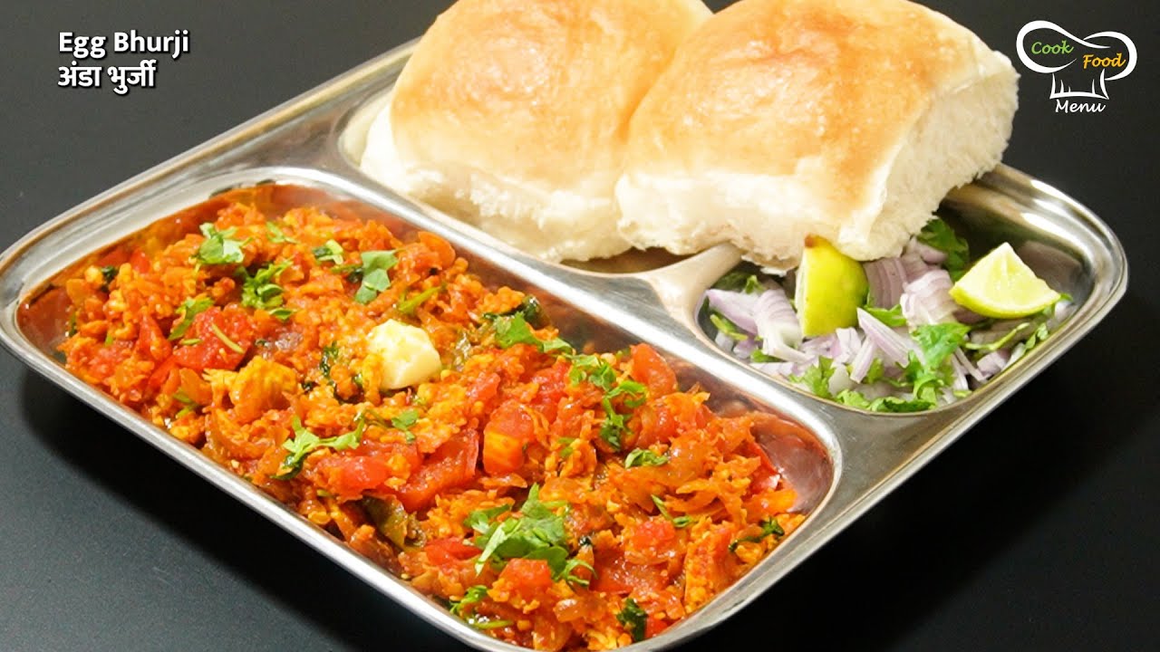 Egg Bhurji Recipe l Bhurji Pav l Street Style Bhurji Pav