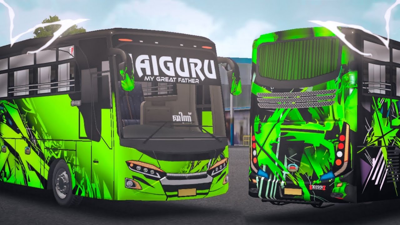 JAI GURU JINN LIVERY RELEASED |FOR JET BUS ||BUSSID DOWNLOAD NOW