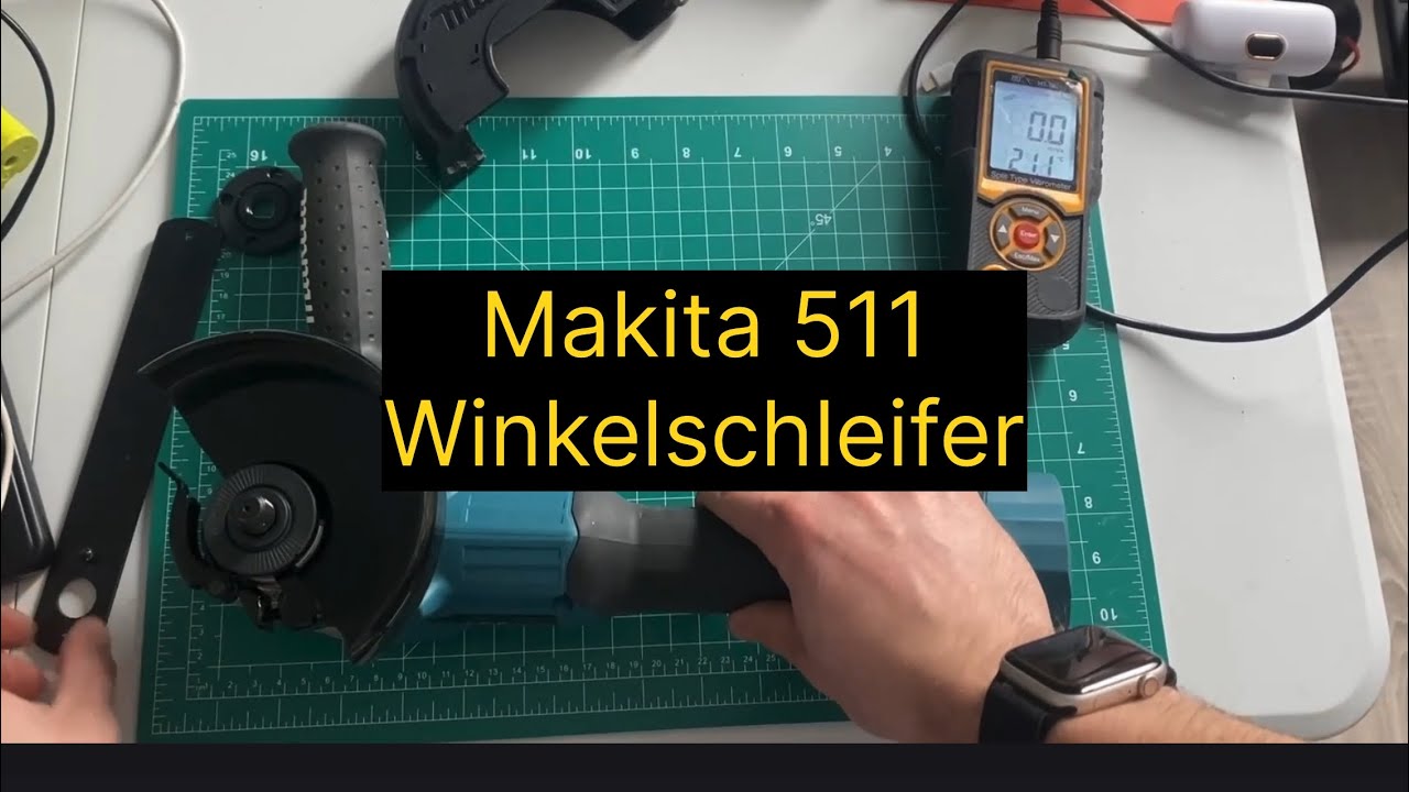 Makita 511 Akku Winkelschleifer 18V Test und Vergleich | Das Beast für das Volk