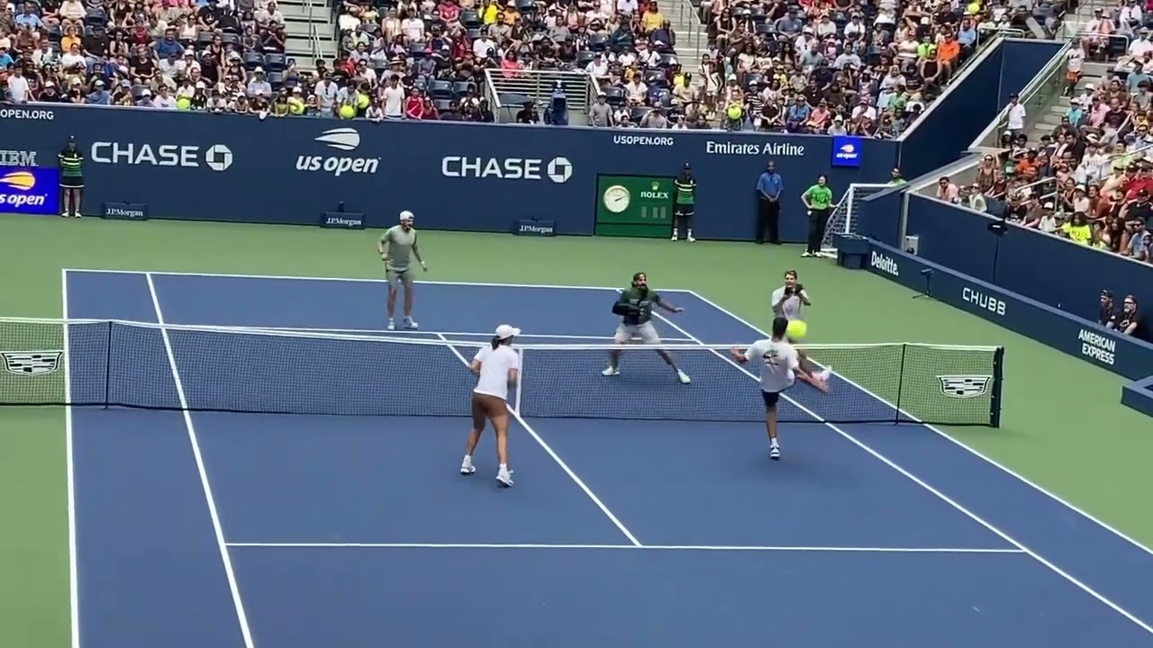 2023 US Open Funs No.1 Iga Swiatek Carlos Alcaraz #usopen2023 #usopen