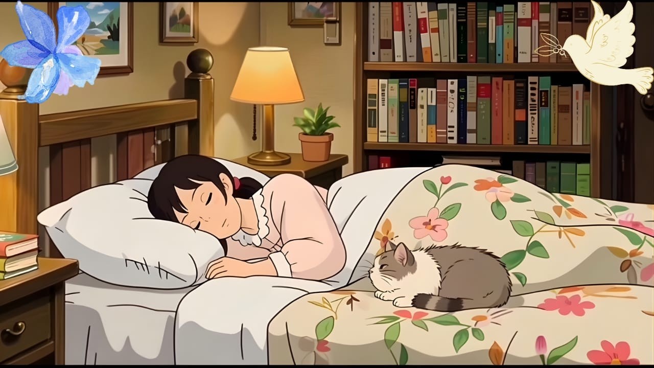 Cozy Night Sleep ASMR 🌙 Soft Ambient Sounds for Deep Relaxation & Peaceful Sleep
