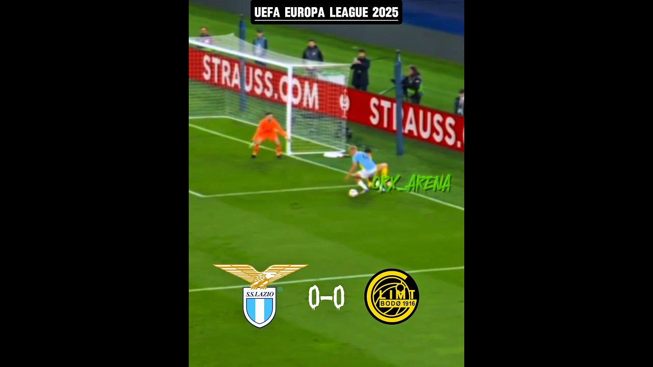 LAZIO BODO GLIMT 🔥 2025 #shorts