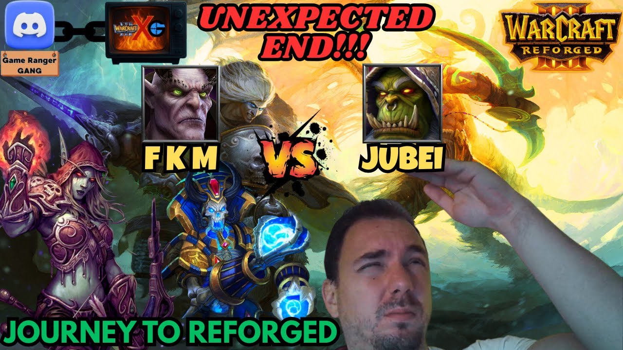 🎮 Unexpected End! - Jubei (ORC) vs ForKhazhModan (UD) - Tidehunters v1.2 - Reforged