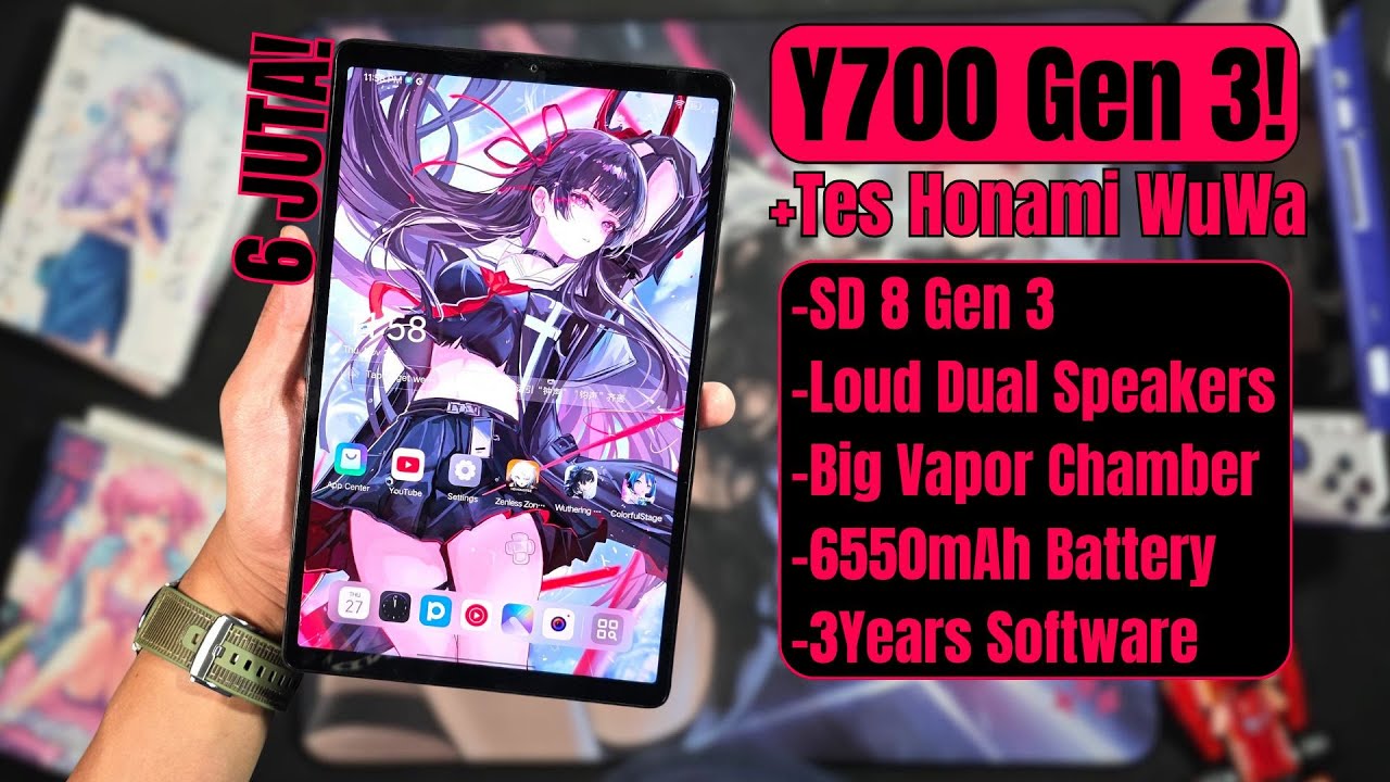 Tablet Gaming Flagship Ini Cuma 6 JUTA! INSANE! | Lenovo Legion Y700 Gen 4 