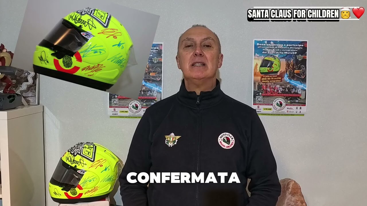 NEW DATA ESTRAZIONE CASCO ARAI RX-7V EVO FMI MotoGP