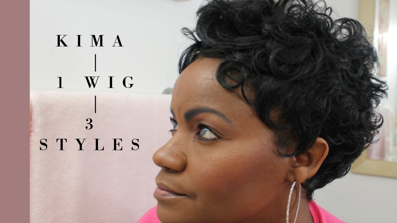 Wig Share:  KIMA Wig - She Is a YES! - 2021   1 Wig - 3 Styles