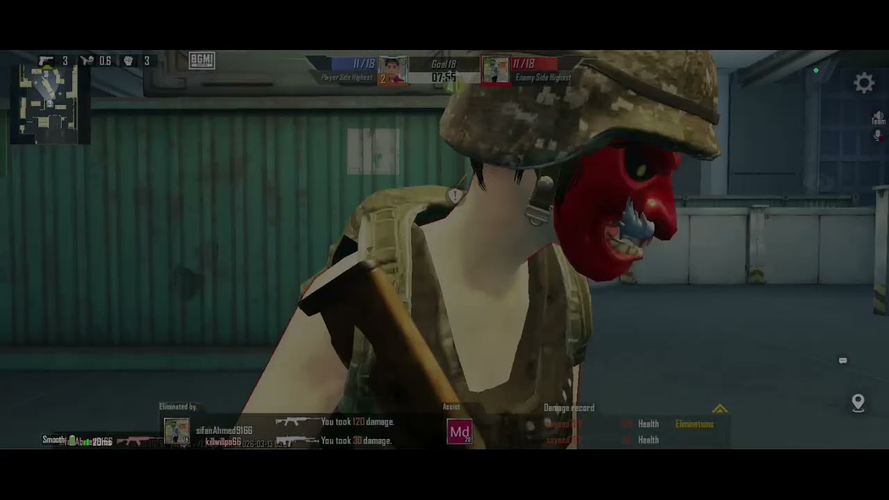 12 kills in gun game map