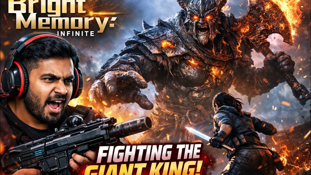 I Fought the GIANT KING in Bright Memory: Infinite | Epic Boss Fight Gameplay (No Commentary)