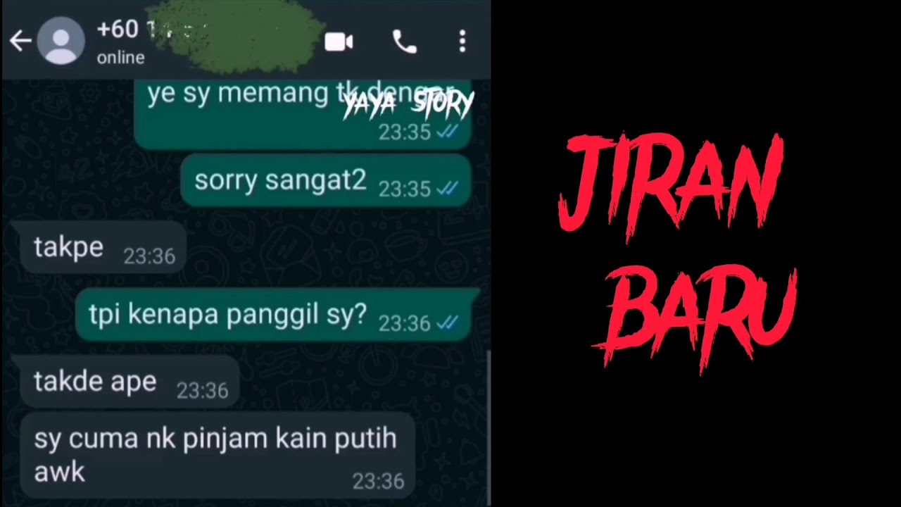 JIRAN BARU | CHAT SERAM (SERAM!!!)