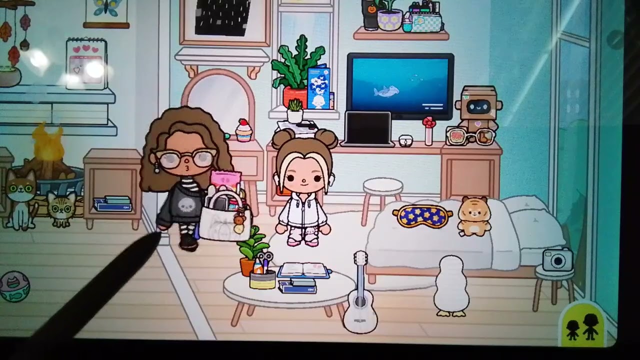 Part one sleepover *with voice* Toca World