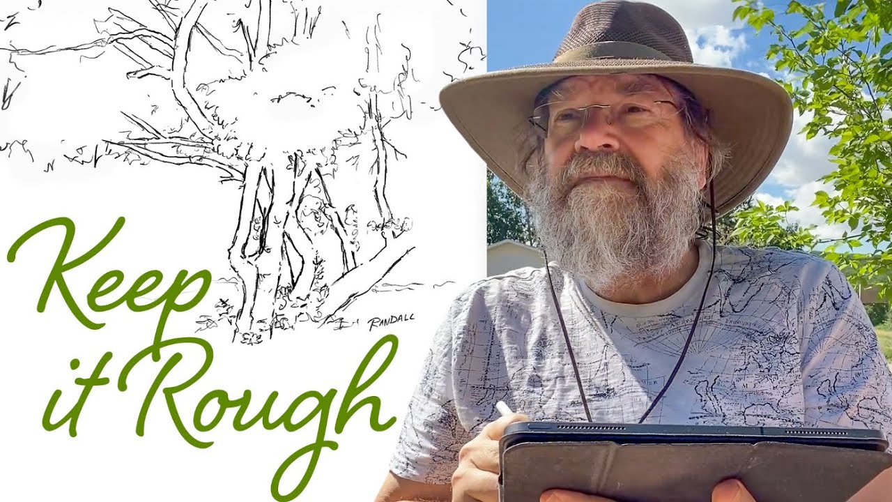 Quick iPad Art Walk and Trish's Perfect Easel Surprise