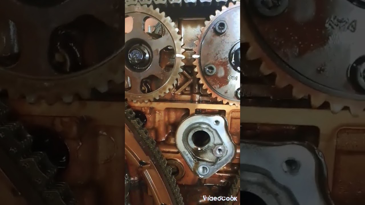 sincronización cadena de tiempo honda Crv