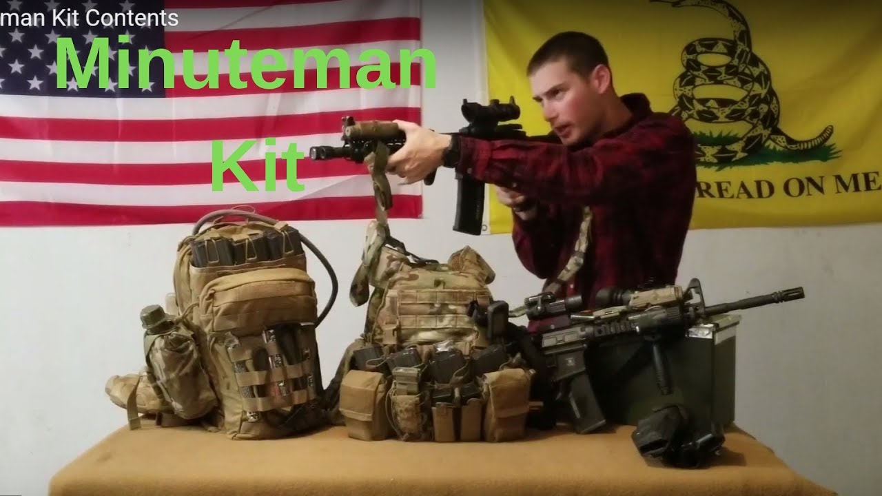 Содержимое комплекта Modern Minuteman