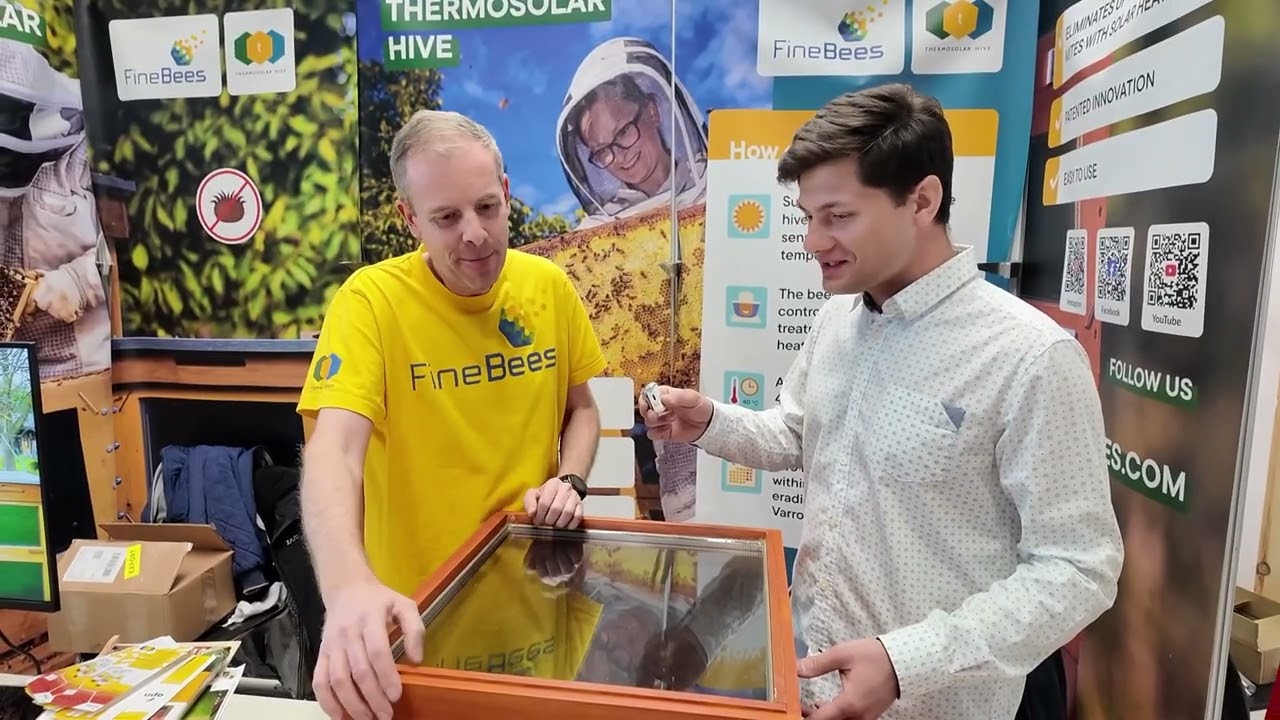 Reportáž s výrobci Termosolárních úlů na veletrhu Včela 🐝