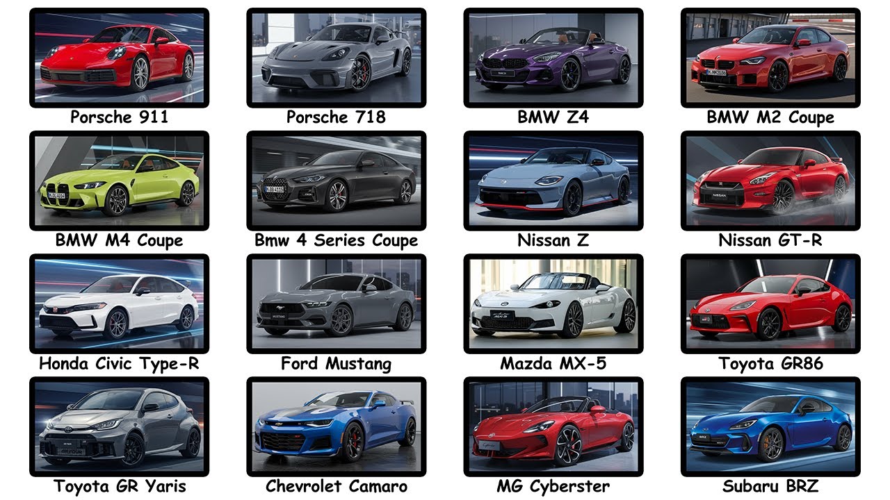 Sports Cars Price List in the Philippines 2025-2026!