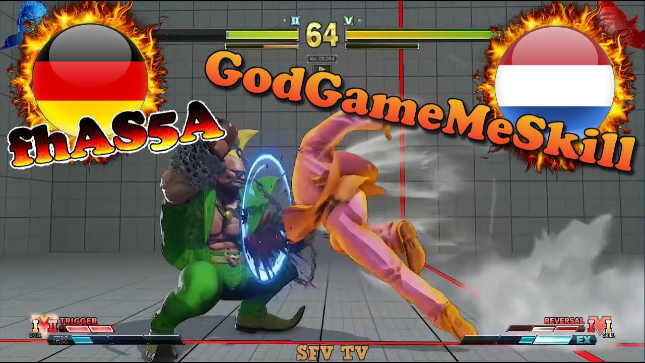 fhAS5A (Germany) vs GodGameMeSkill (Netherlands) SFV CE スト5 CE 스파5