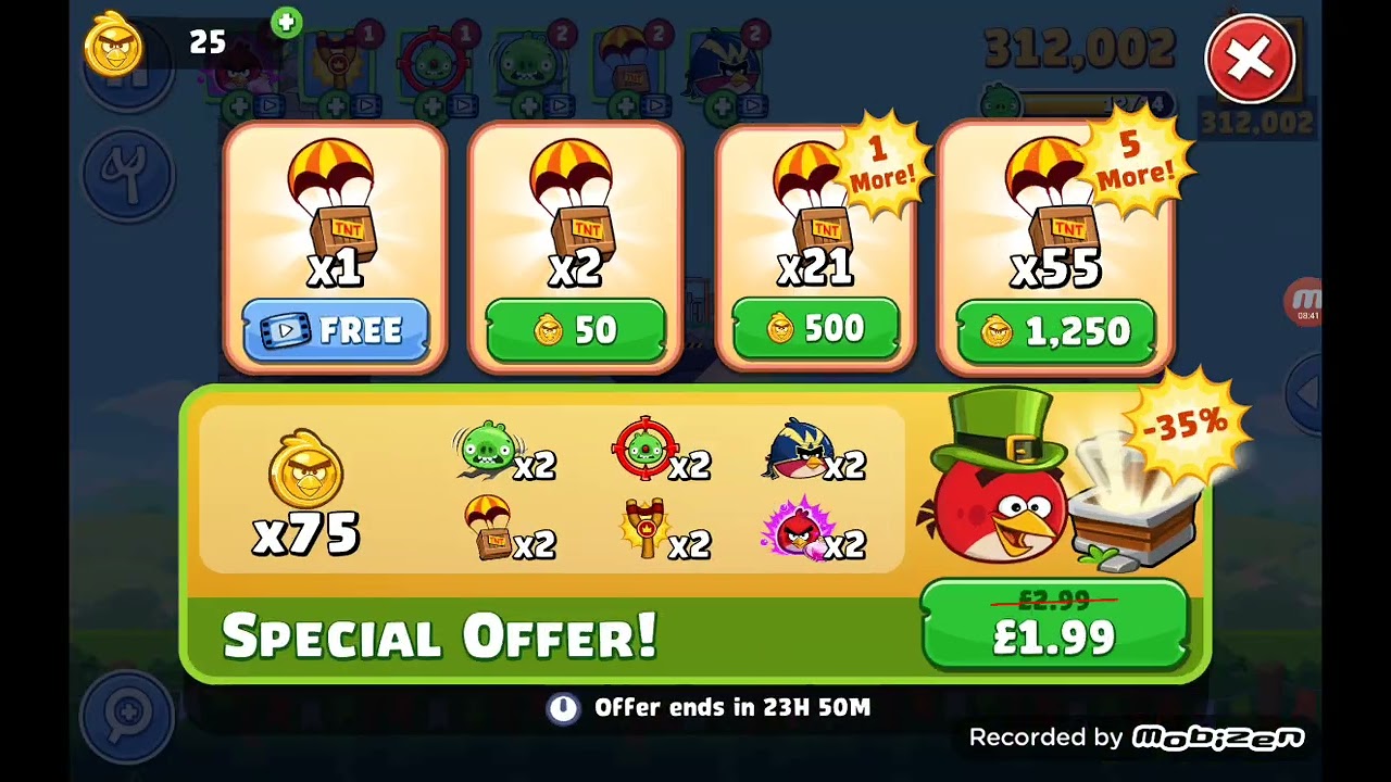 Angry Birds Friends Snorts and Rainbows Tournament Part 1 Gameplay 