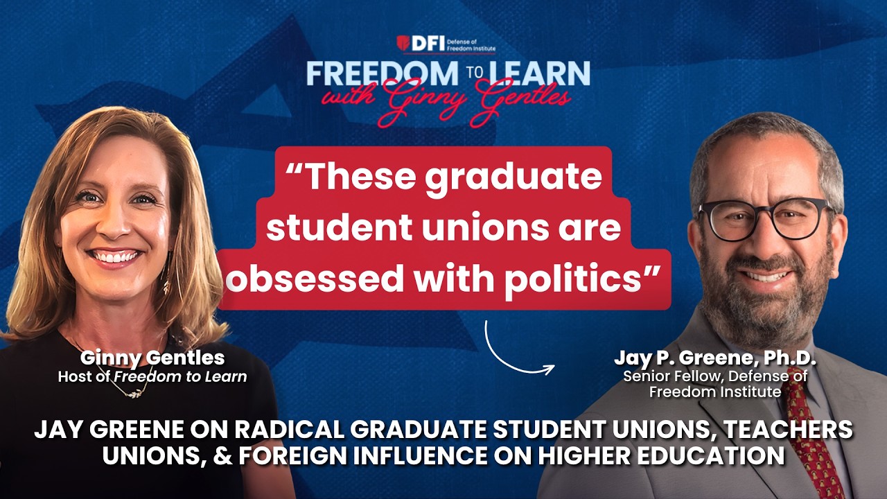Jay Greene on Radical Graduate Student Unions, Teachers Unions, & Foreign Influence on Higher Ed