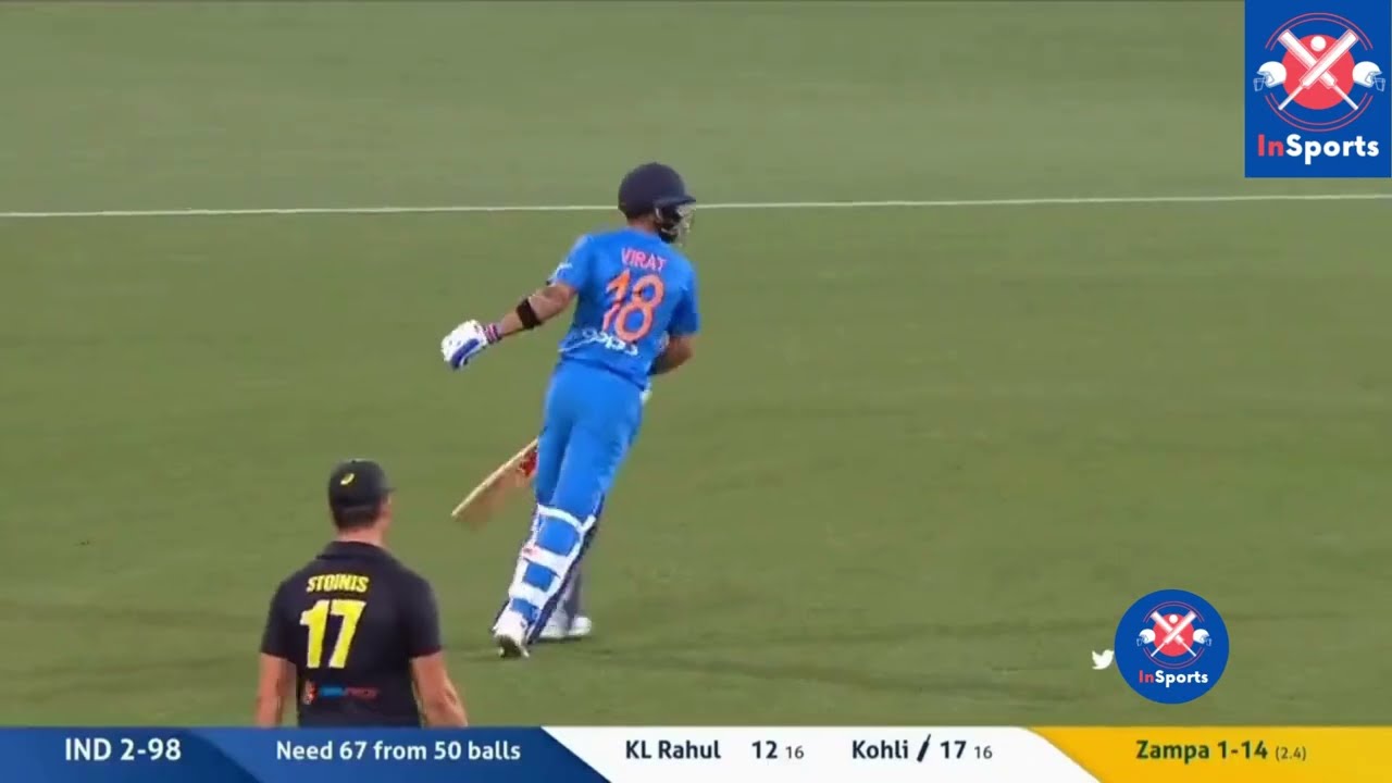 The Art of Running between the wickets ft. Virat Kohli.