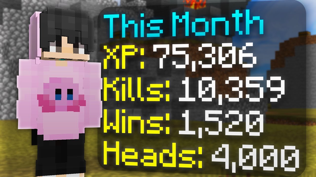 Wasting My Life in Hypixel Skywars For 1 Month