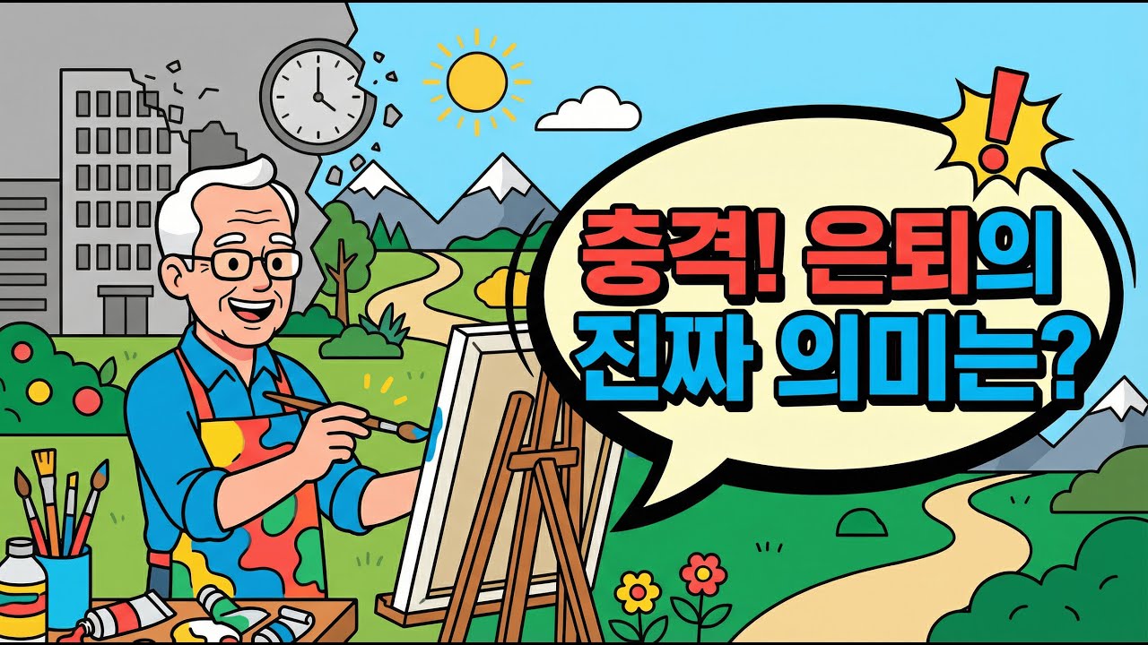 당신은 은퇴 후 무엇을 하고 싶나요?