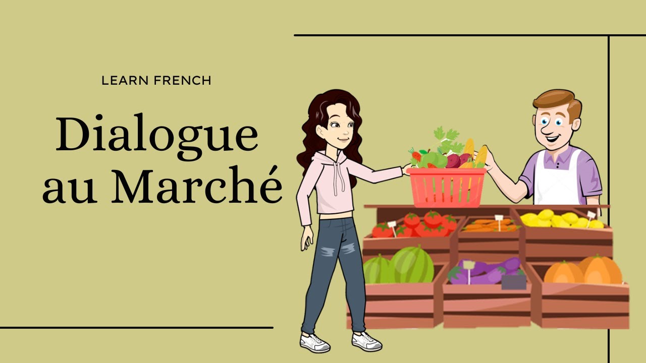 Dialogue au Marché .