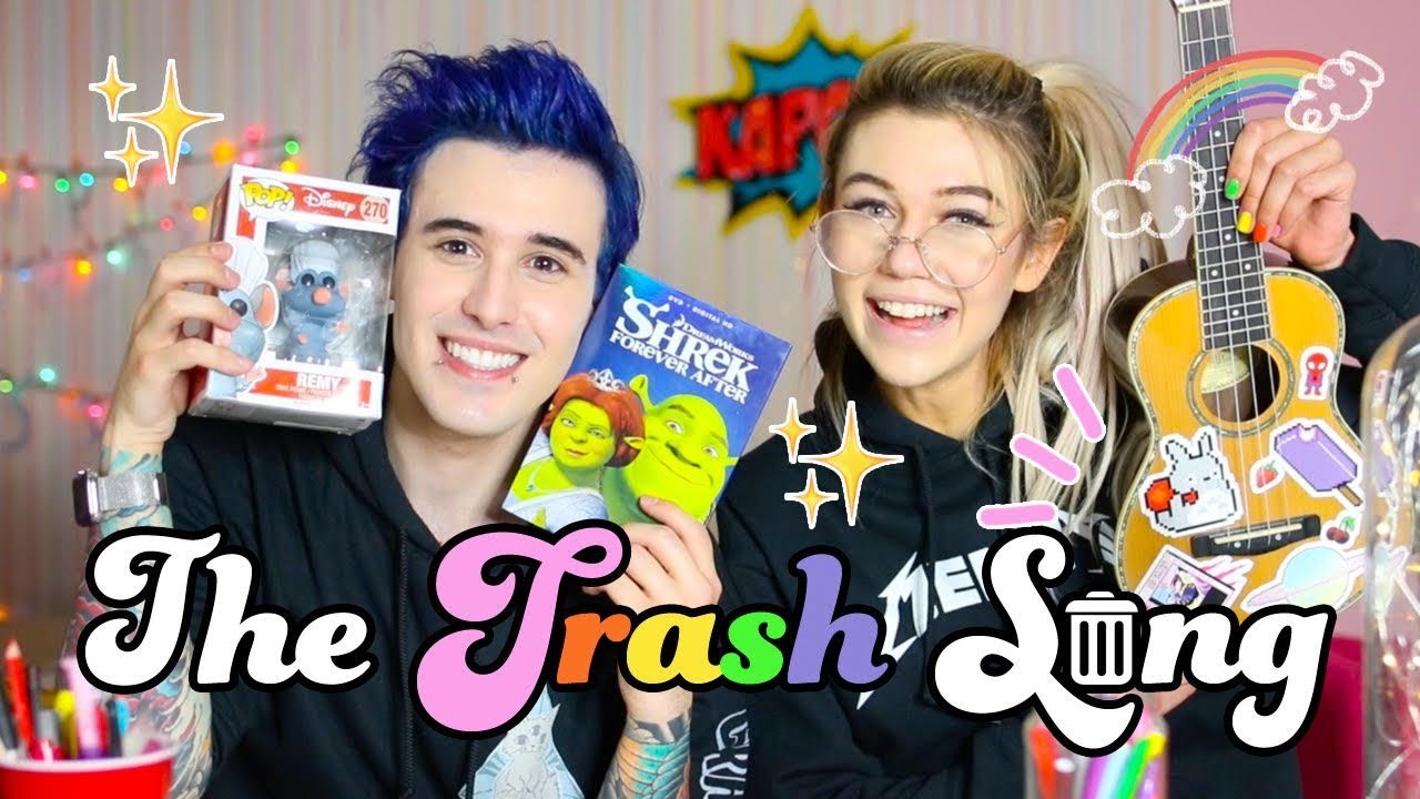 THE TRASH SONG  - OFFICIAL SONG (Jessie Paege + CrankthatFrank)