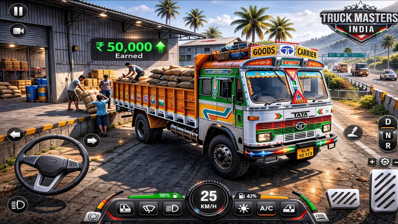 Truck Masters:India Simulator - Truck Driving Game -- Gameplay3