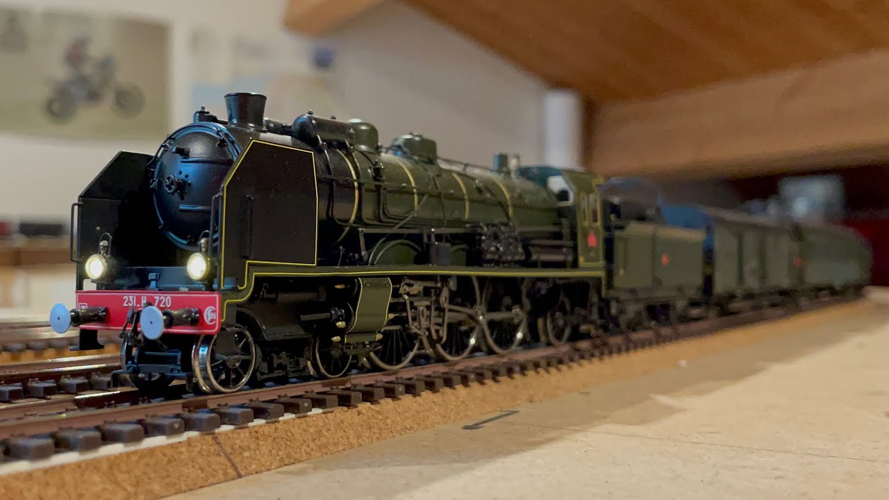 Un express pour la Normandie - Pacific Etat Modelbex