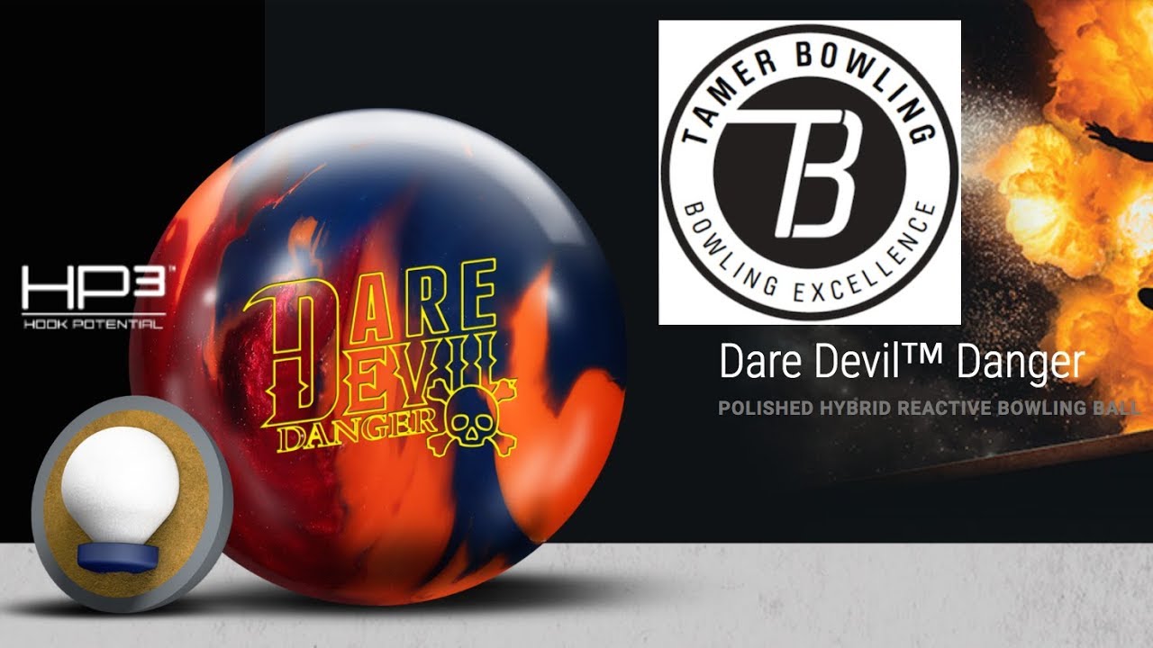 Roto Grip Dare Devil Danger Review (4 Testers-2 Patterns) by TamerBowling.com