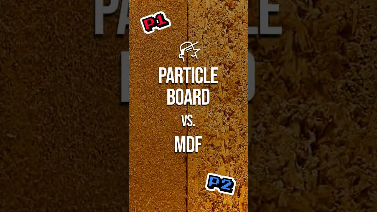 PARTICLE BOARD vs MDF: Worth the Savings? 💸🪵