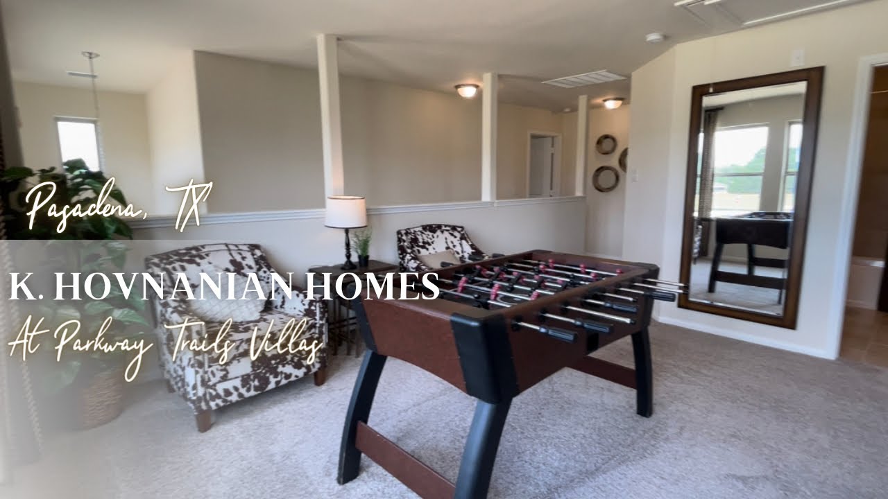 K. Hovnanian Homes |Midland II | Parkway Trails Villas| Pasadena, TX | #51 | Move to Texas!