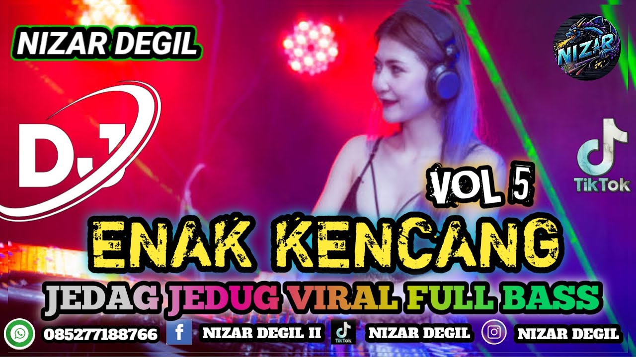 ENAK KENCANG VOL 5 || JEDAG JEDUG VIRAL FULL BASS TERBARU 🎧 REMIX 2025