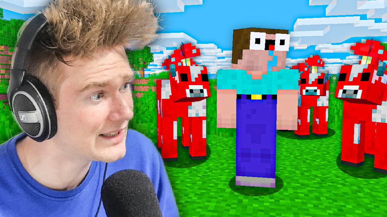 GRZYBOWA KROWA TROLL NA WIDZU | Minecraft Extreme