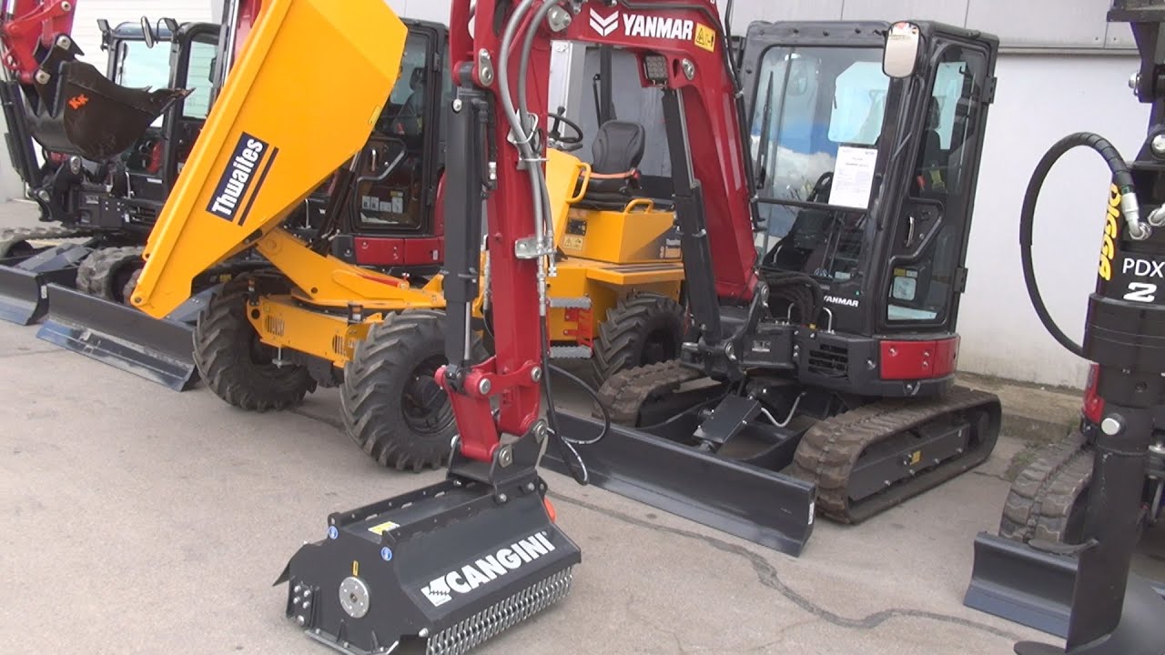 Yanmar ViO33-6 Mini Excavator (2024) Exterior and Interior