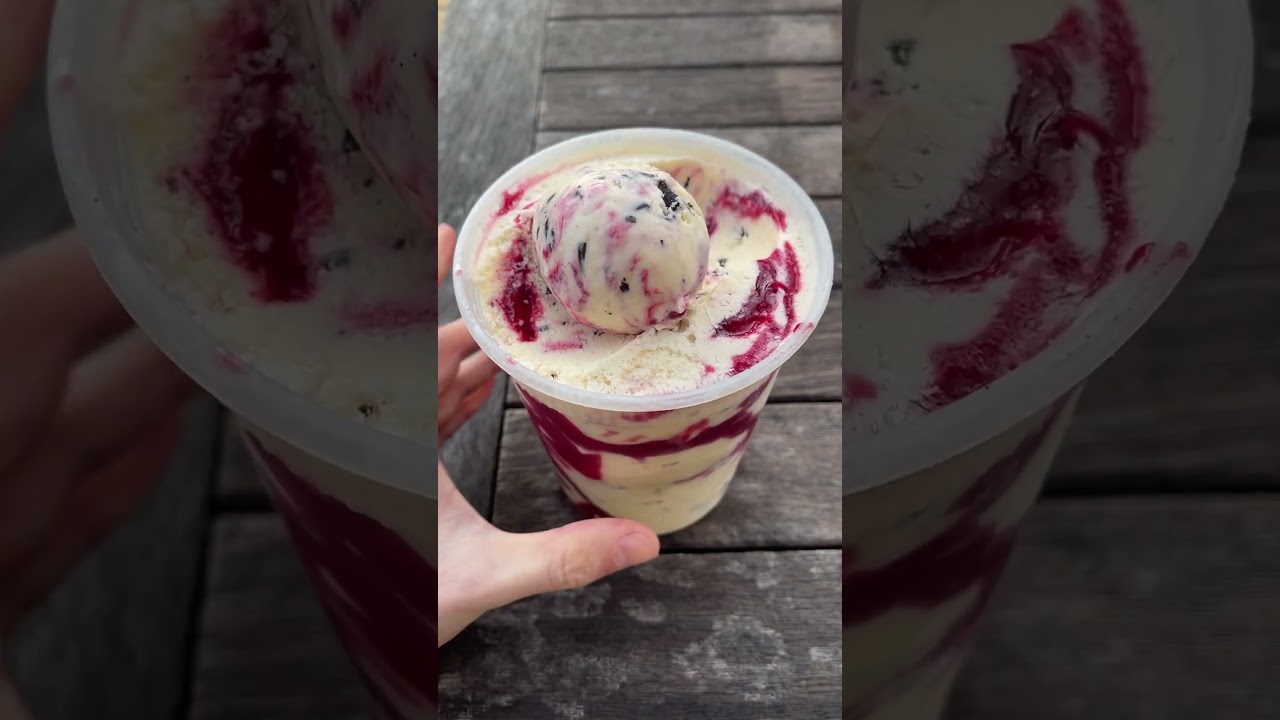 RASPBERRY RIPPLE STRACCIATELLA 🔥
