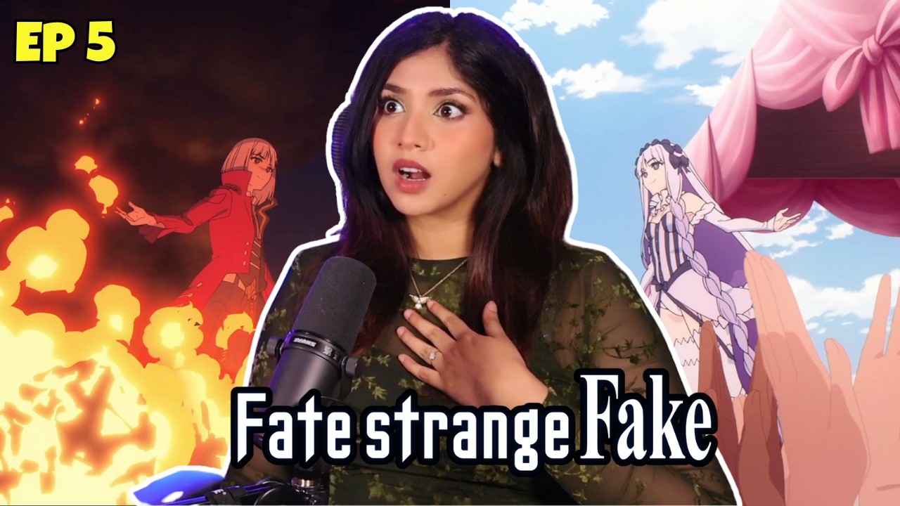 SHE SUMMONED HERSELF?? | Fate Strange Fake Ep 5 Reaction