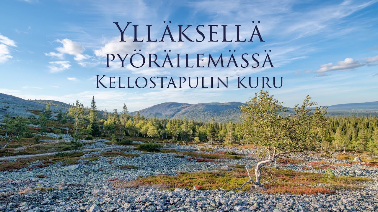 Kellostapulin kuru -Ylläksellä pyöräilemässä