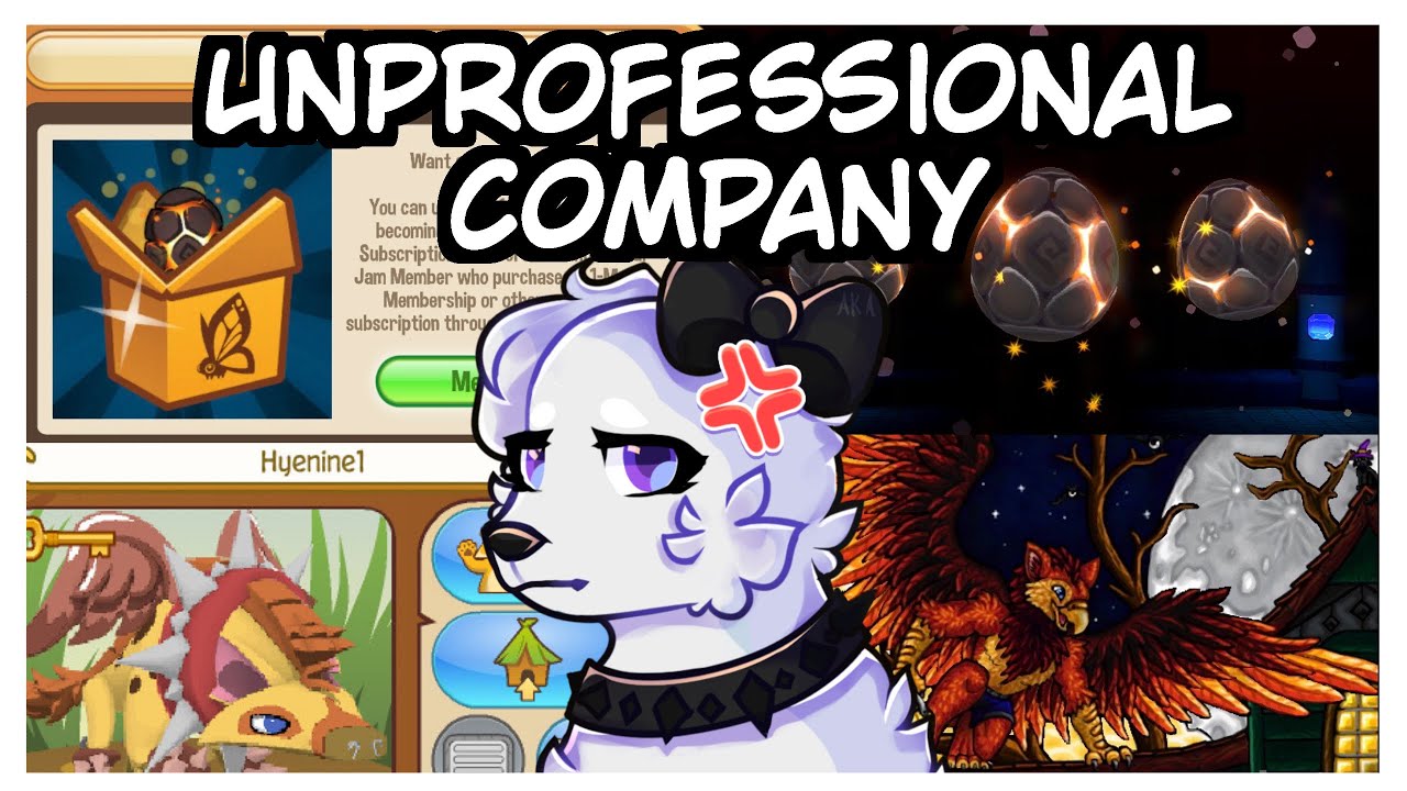 Animal Jam is an Unprofessional Company