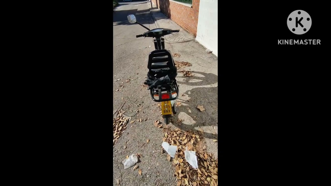 Vespino F9 #10# Ya está en uso después de 20 años parado,8 km con el disfrutando.