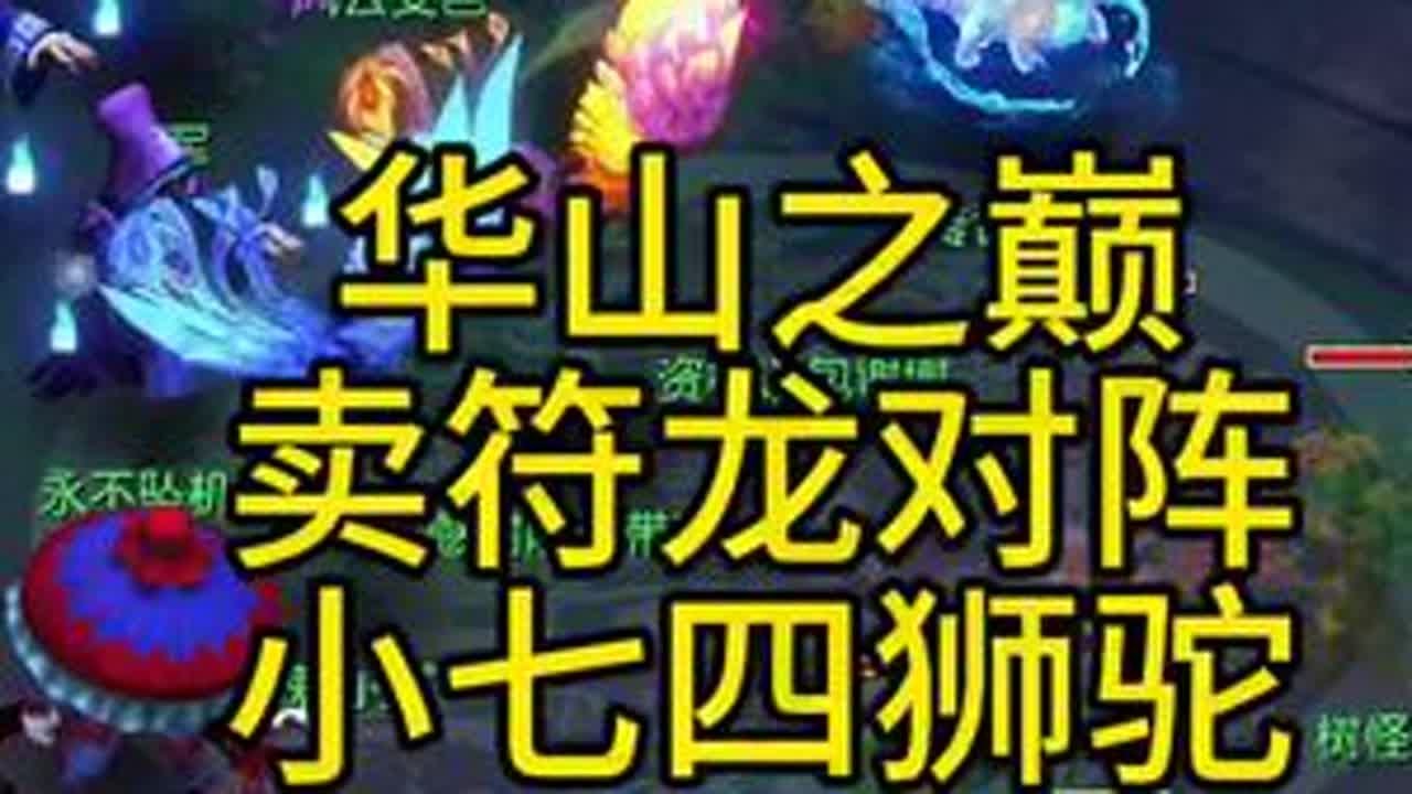 华山也是可以烧双的，忘记带双了！#梦幻西游 #梦幻西游电脑版 #梦幻西游创梦计划 #梦幻西游畅玩服 #梦幻西游一五庄四龙宫