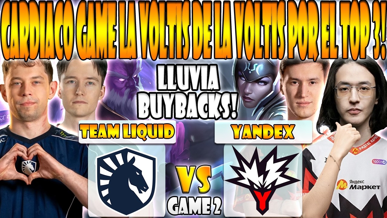 TEAM LIQUID vs YANDEX BO3[GAME 2] NISHA, MICKE , ACE VS WATSON, CHIRA, SAKSA -PGL WALLACHIA SEASON 7