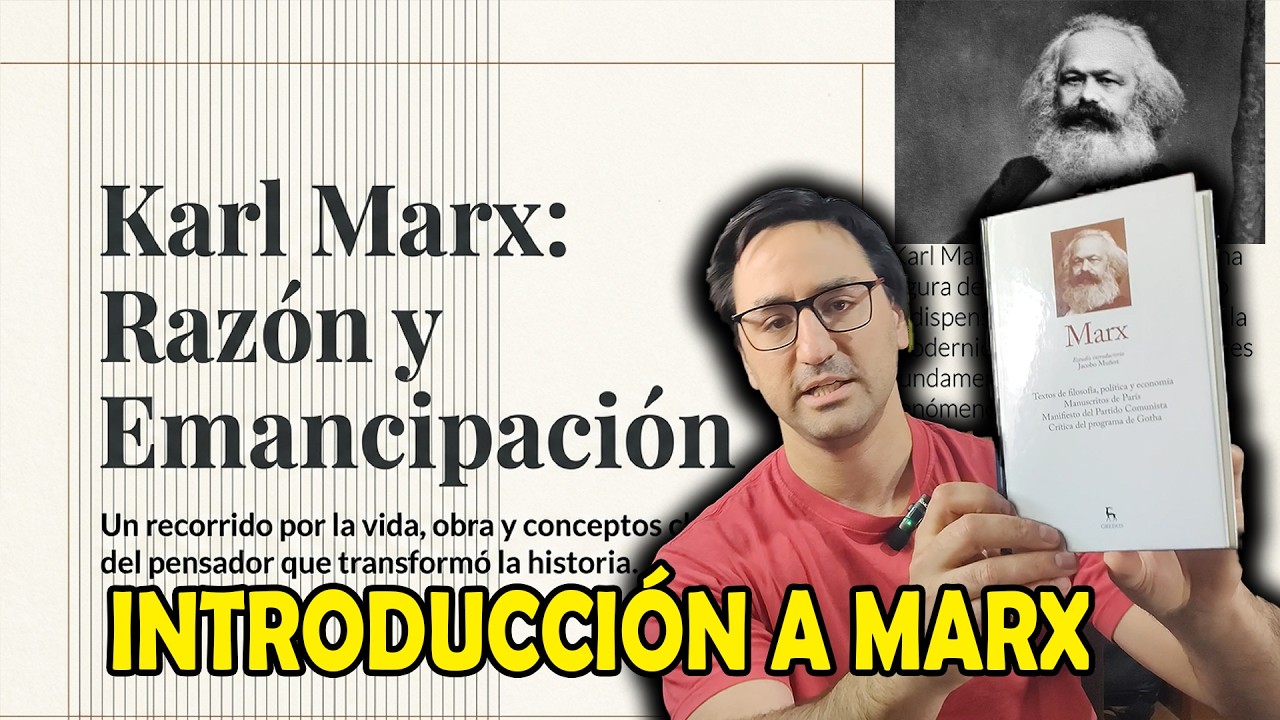 MARX: Estudio Introductorio de GRANDES PENSADORES de GREDOS #reseña