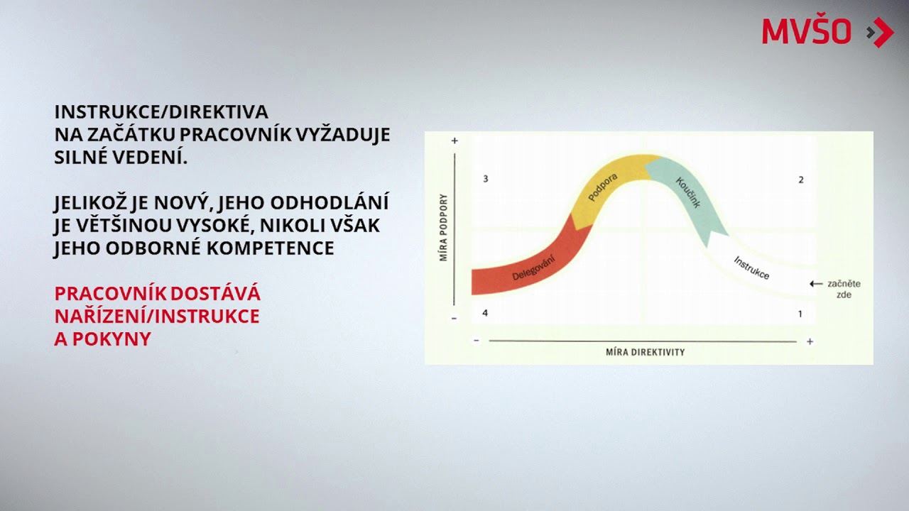 Teorie situačního vedení | EDULAM