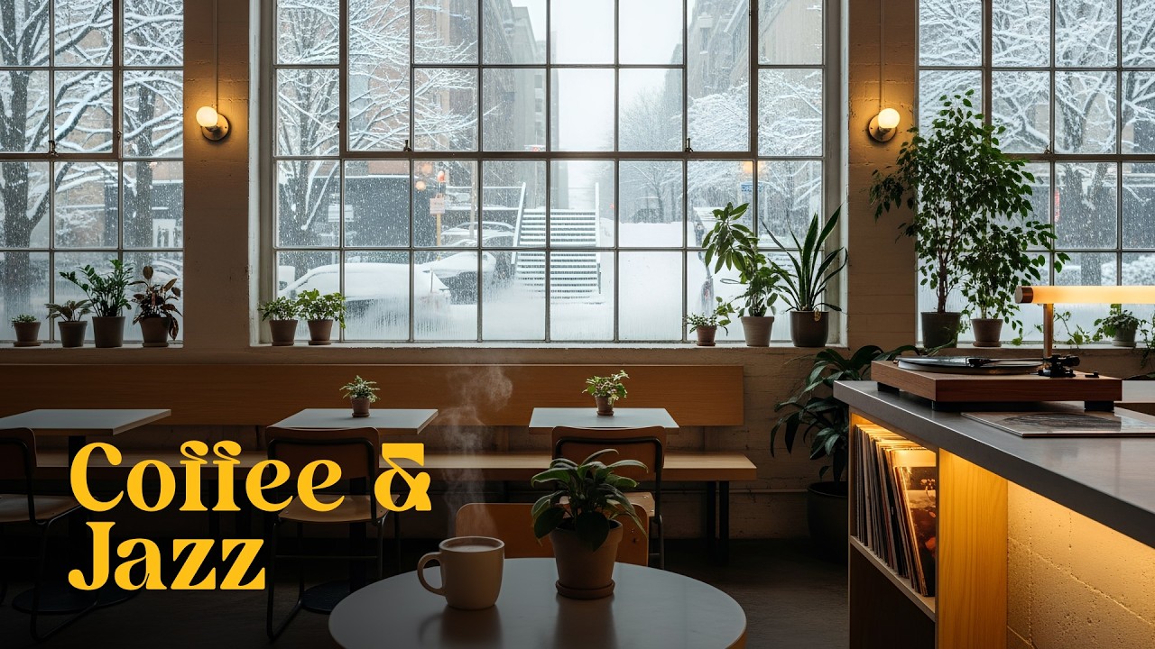 Smooth Jazz Saxophone & Piano ☕ Relaxing Cafe Music | Coffee Shop & Home Ambience