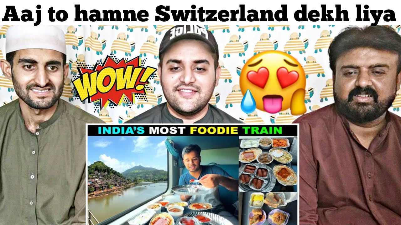 Pakistani Reaction on Beautiful Train journey Goa India