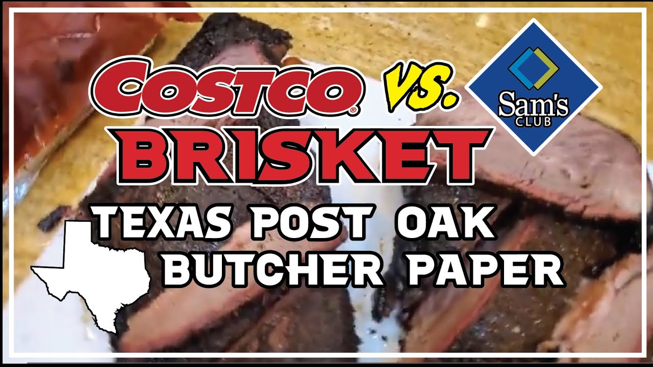 Costco v Sams Brisket | Texas Post Oak Butcher Paper | BBQ Champion Harry Soo SlapYoDaddyBBQ.com
