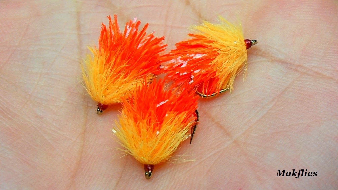 Fly Tying a Two Tone Blobs by Mak 🔥🔥